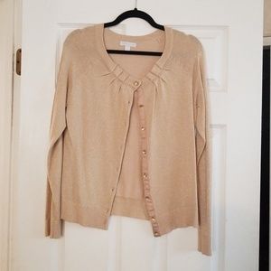 Gold cardigan